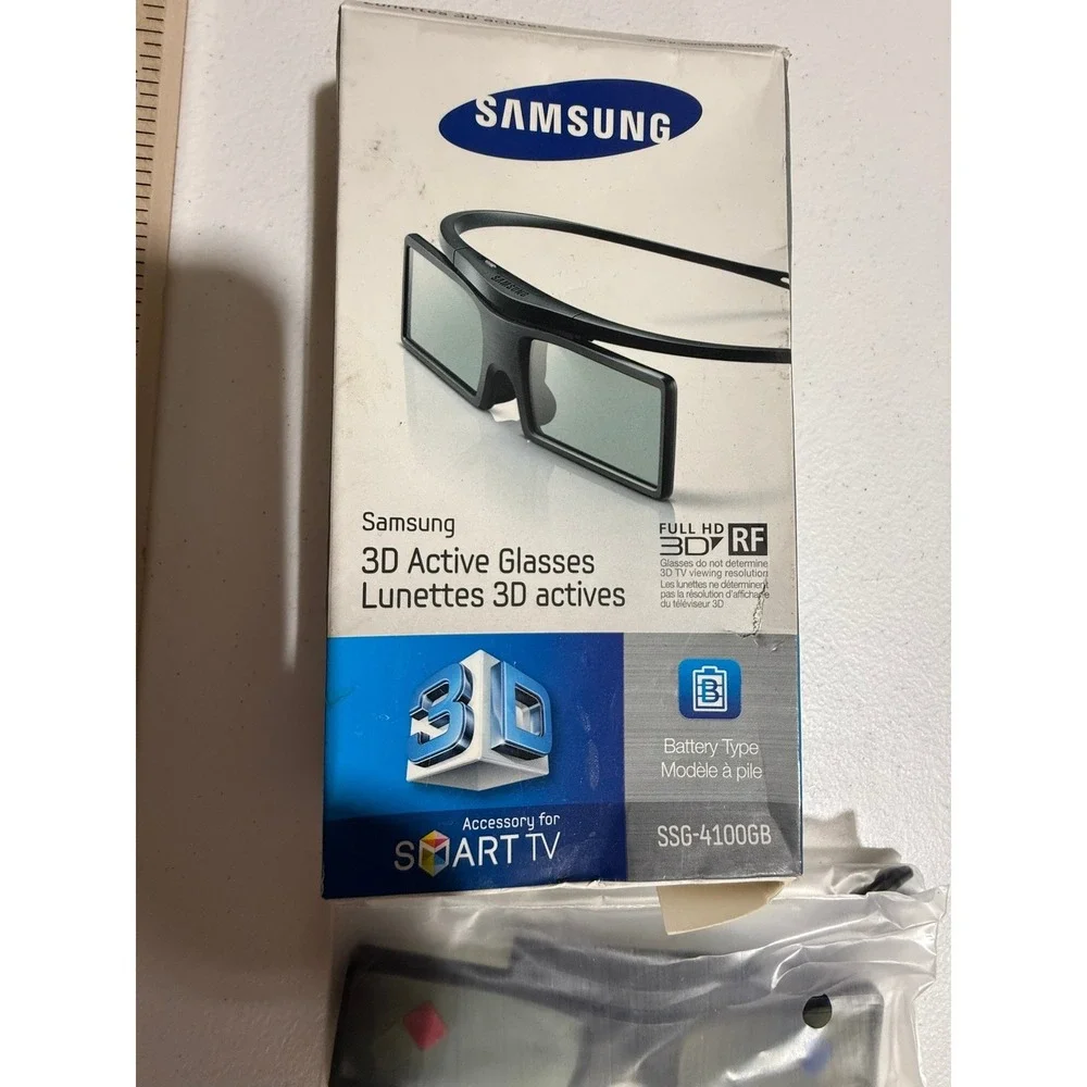 Samsung SSG-4100GB 3D Active Glasses for 2011 2012 Smart TV D E ES Series RF